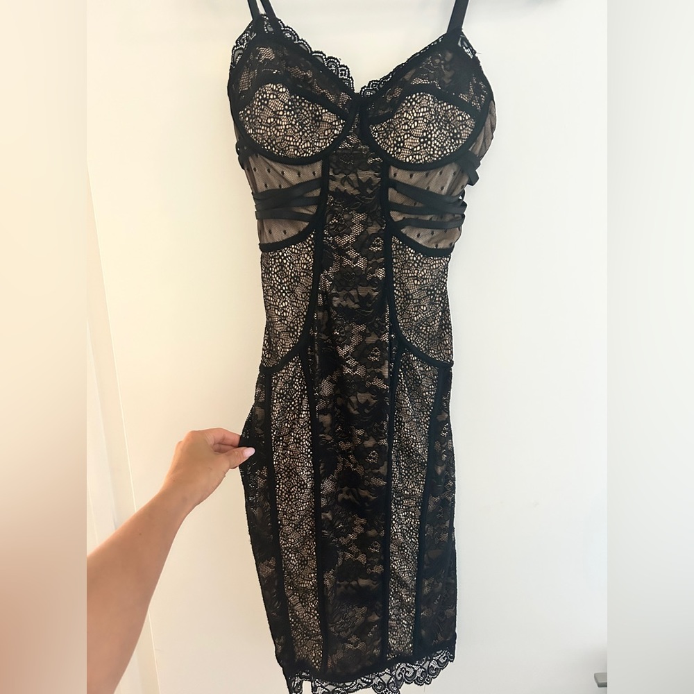 Bebe corset dress